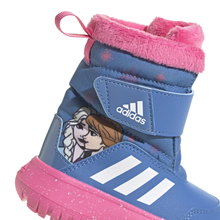 adidas Winterstiefel Winterplay I x Disney Frozen (Nylon, Futter, Schmutzfang, Klettverschluss) blau Kleinkinder
